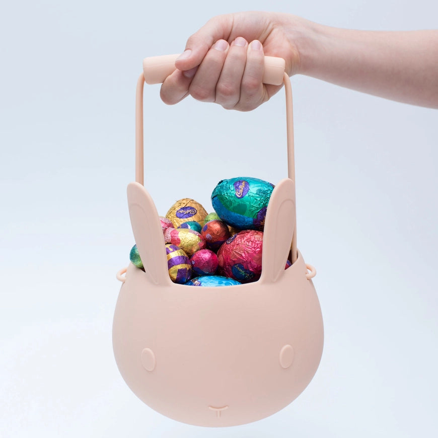 Timber Tinkers - Silicone Easter Bunny Basket | Various Colours