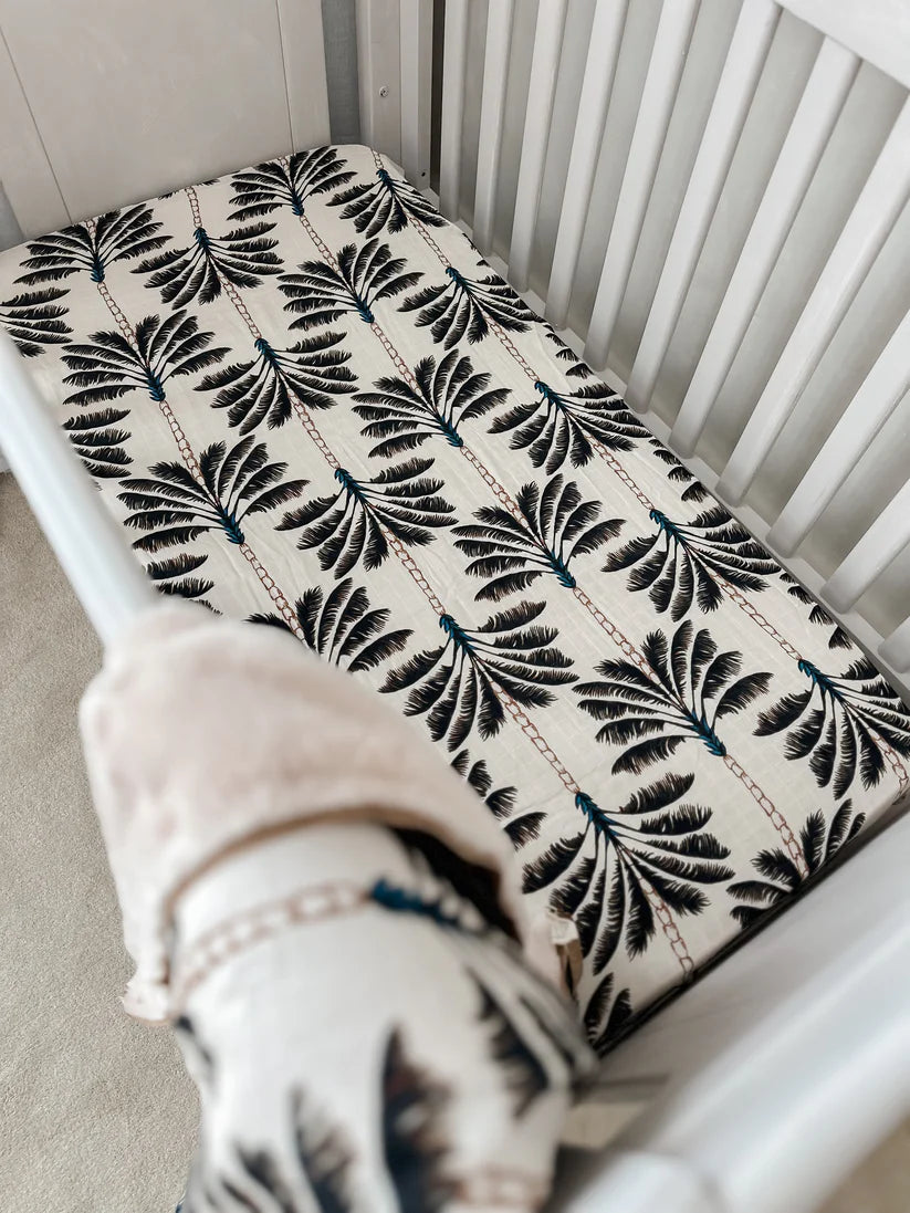 Pop Ya Tot - Fitted Cot Sheet | Daintree