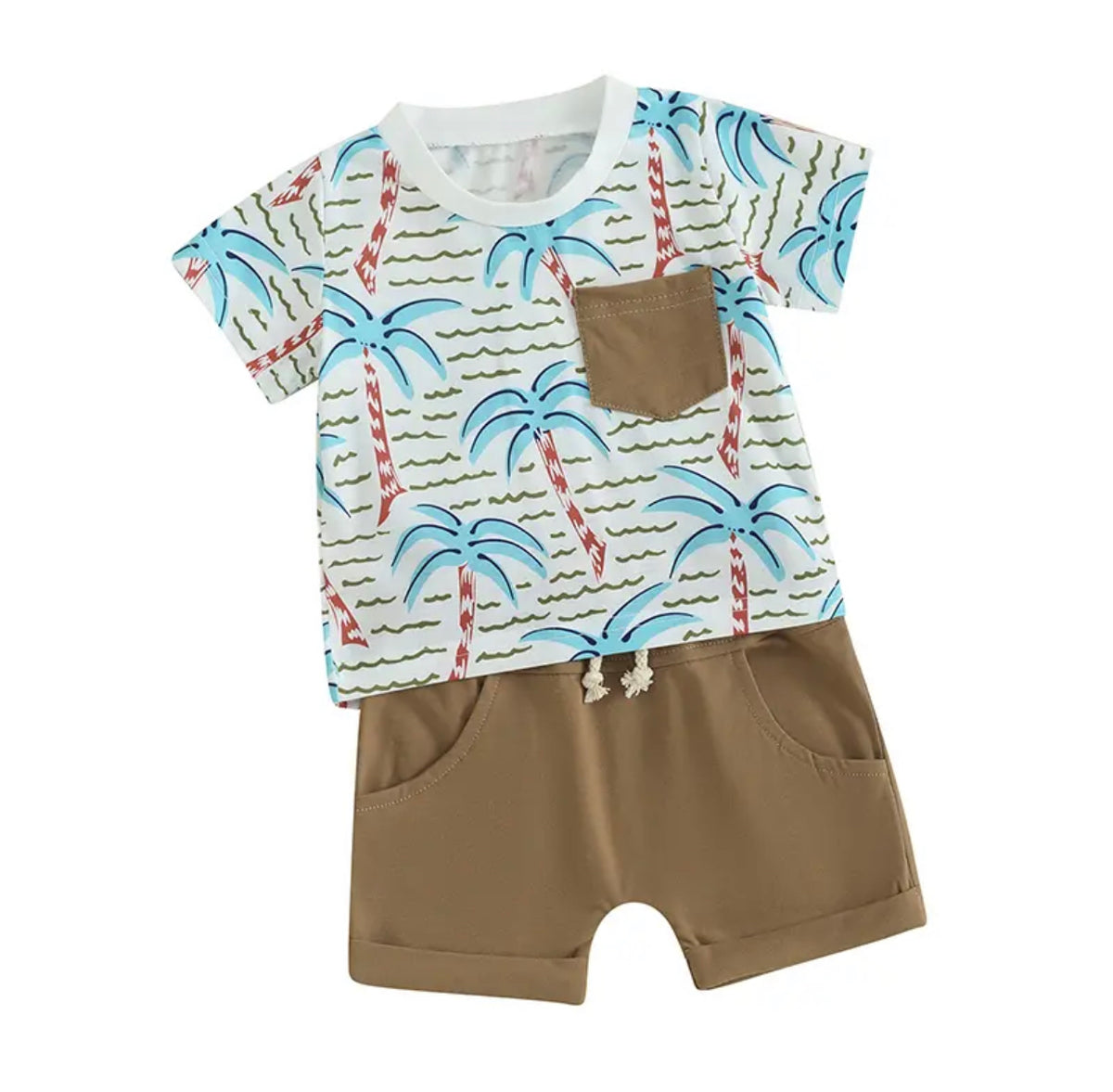 Summer Palms Set | Brown