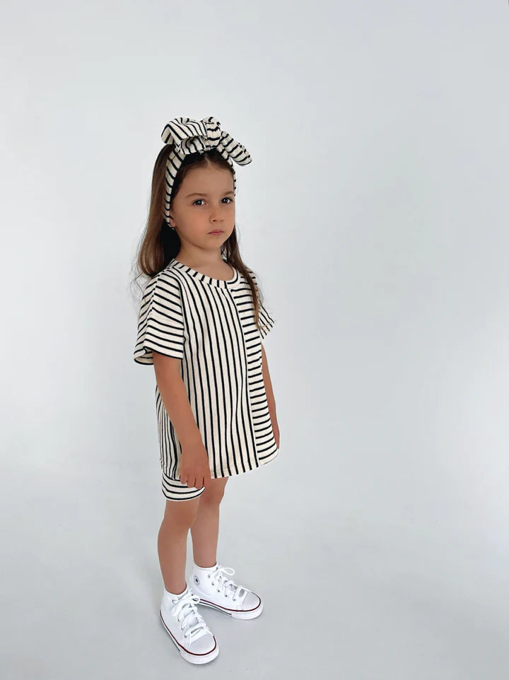 Ballerinas and Boys - Summer Stripes Bike Shorts