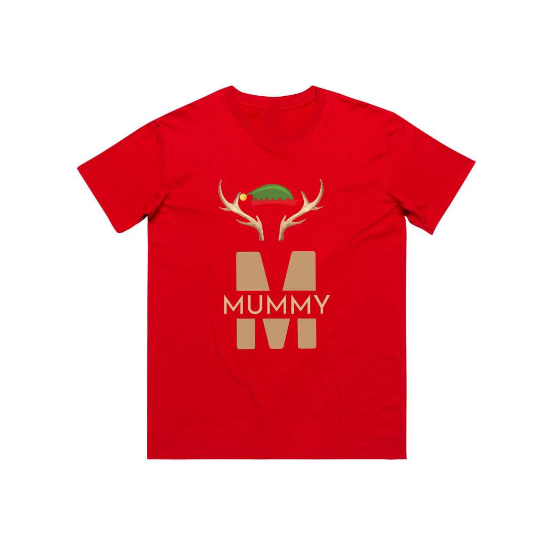 MLW By Design - Christmas Name Tee - MUMMY (CLEARANCE)