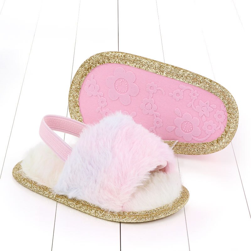 Fluffy Slides | Various Colours