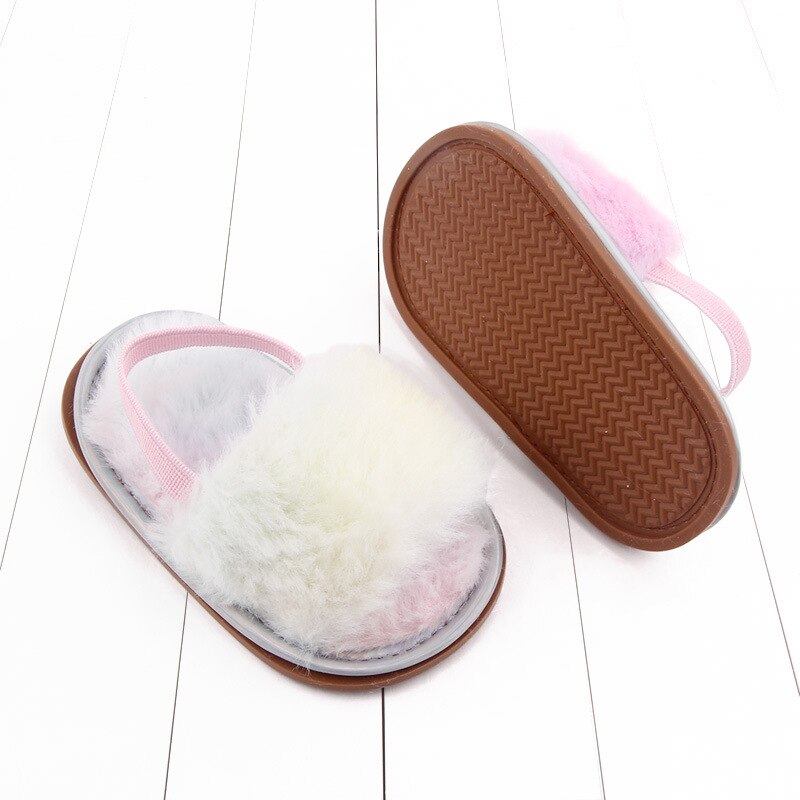 Fluffy Slides | Various Colours