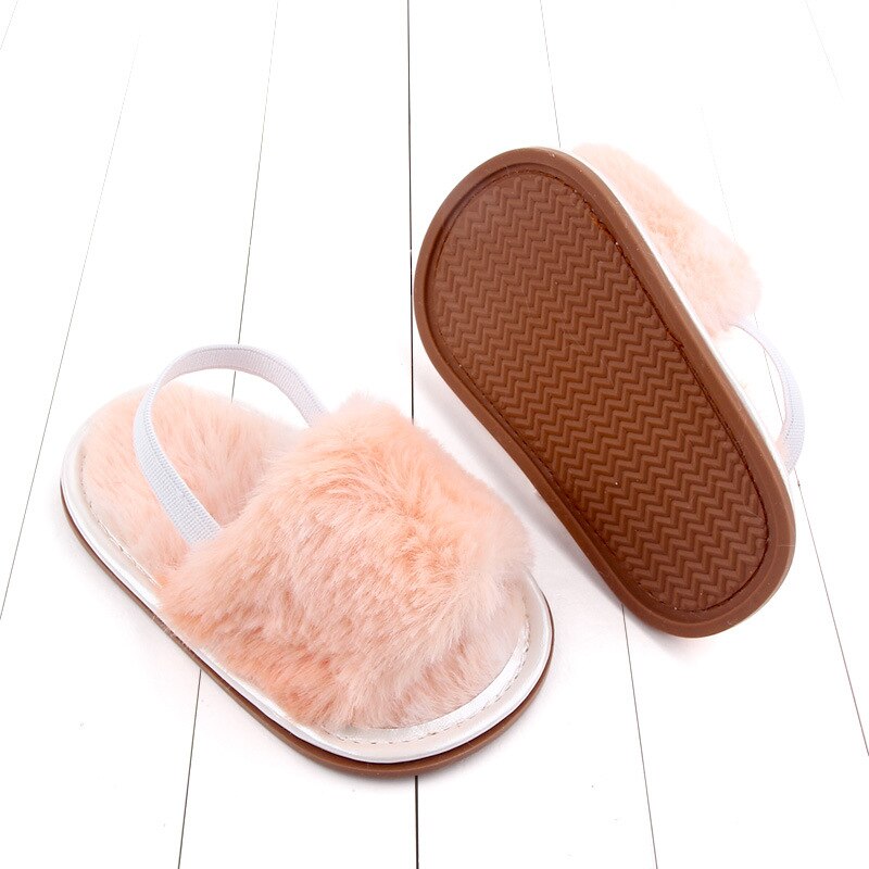 Fluffy Slides | Various Colours