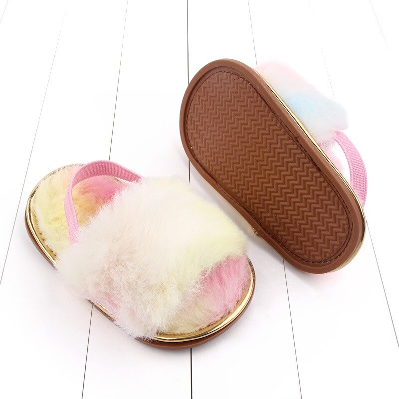 Fluffy Slides | Various Colours