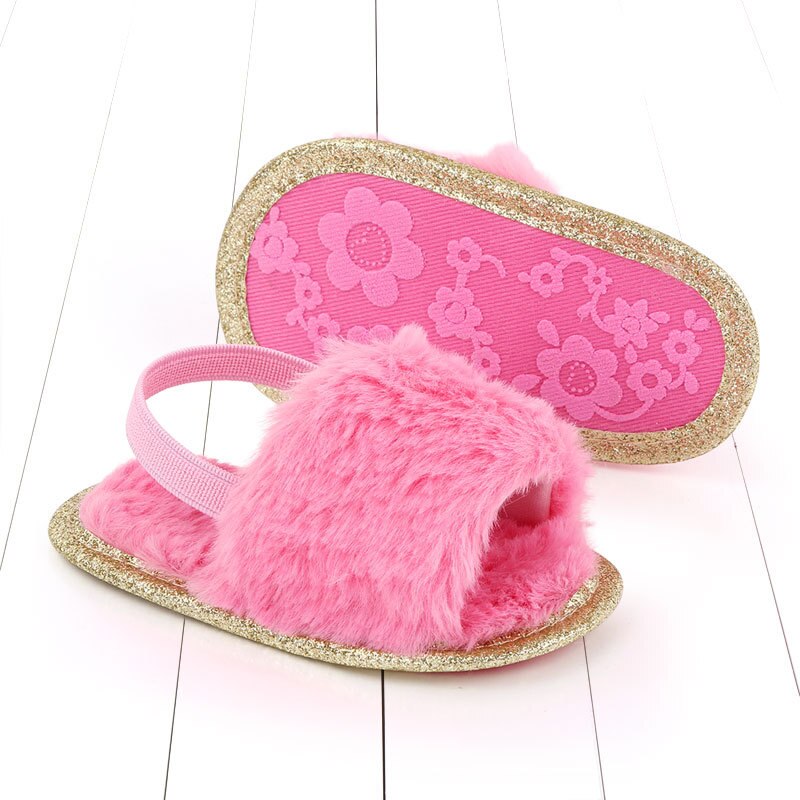 Fluffy Slides | Various Colours