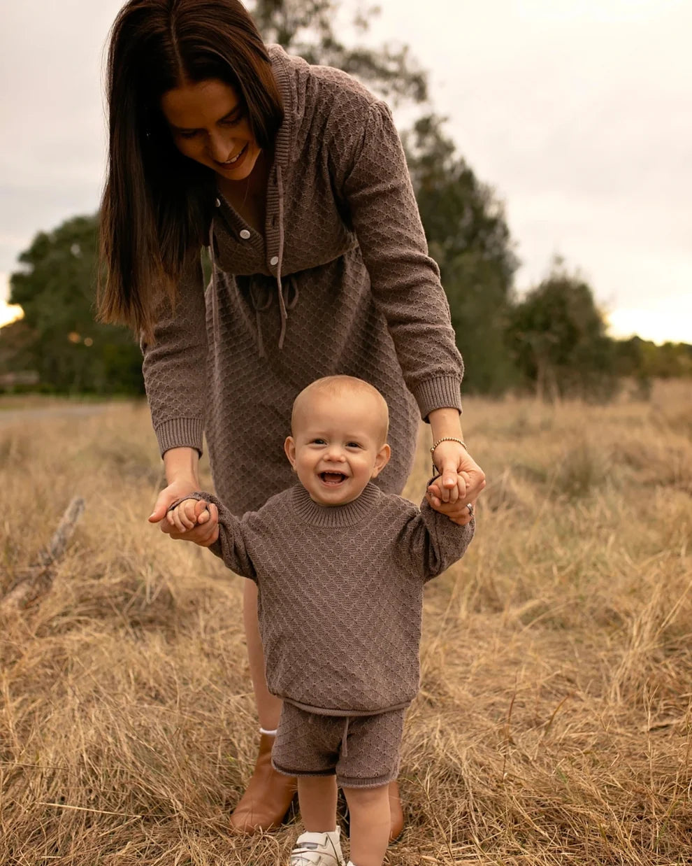 Ruby & Elle - Cocoa Knit Kids Set