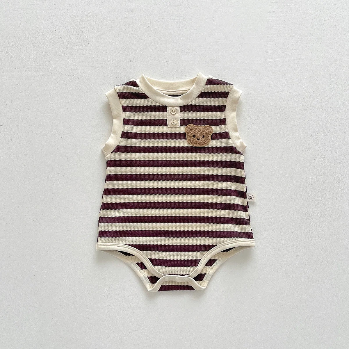 Teddy Stripe Bodysuits | 4 Colours