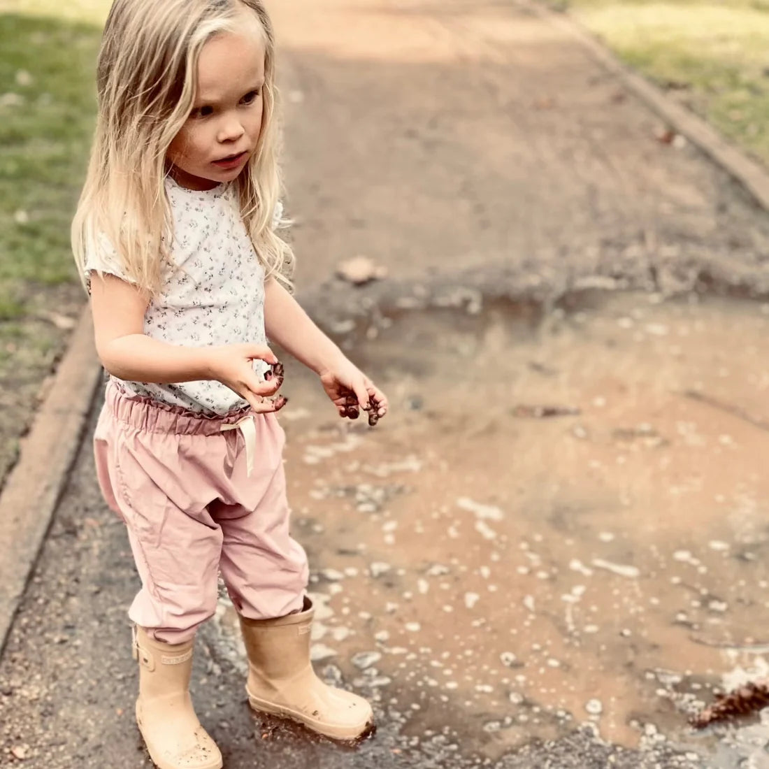 Little Mud co. - Rain Pant | Blossom