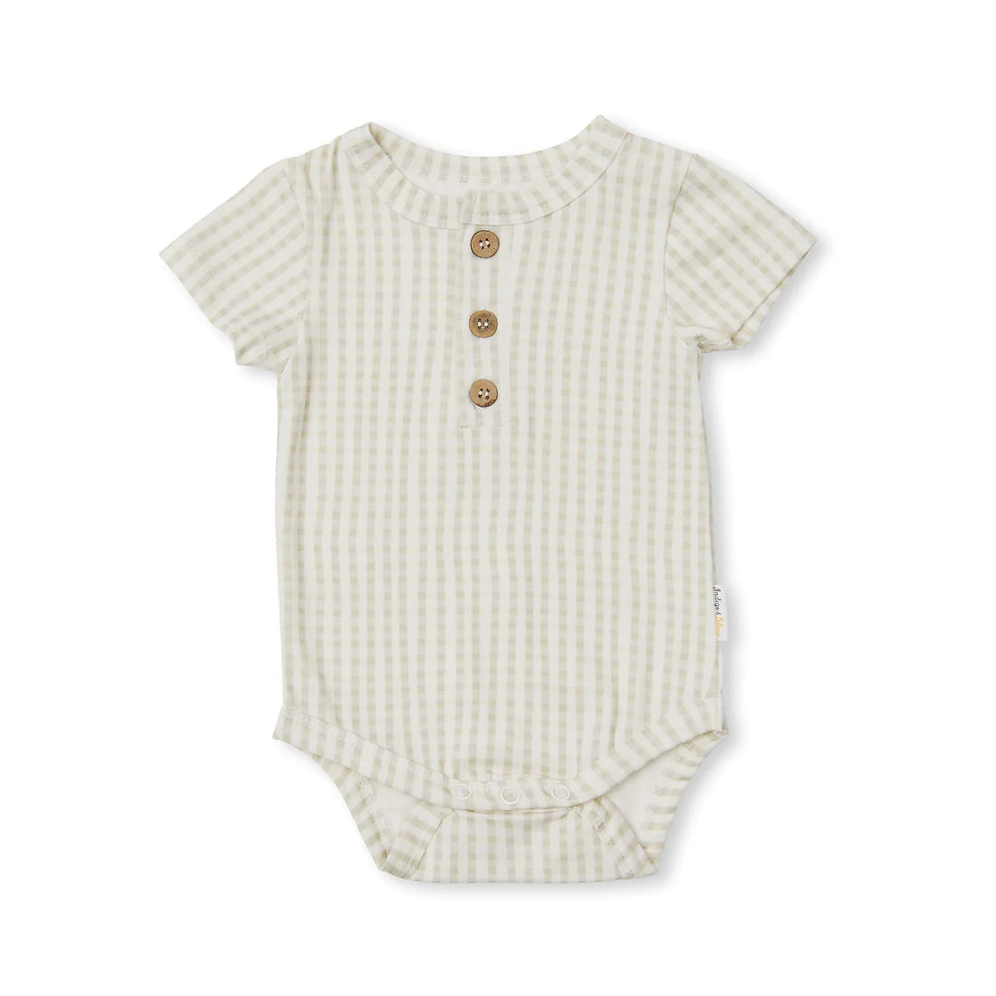 Indigo & Lellow - Jamie Bodysuit | Sage Gingham