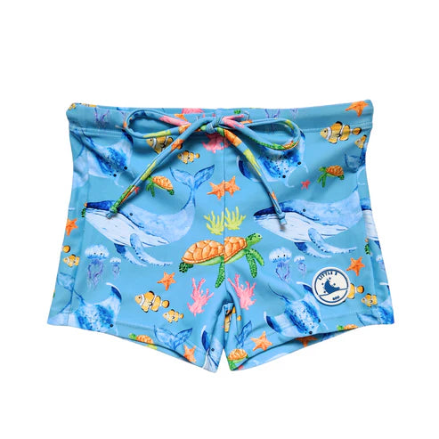 Little E & Co - Swim Shorts | Ocean