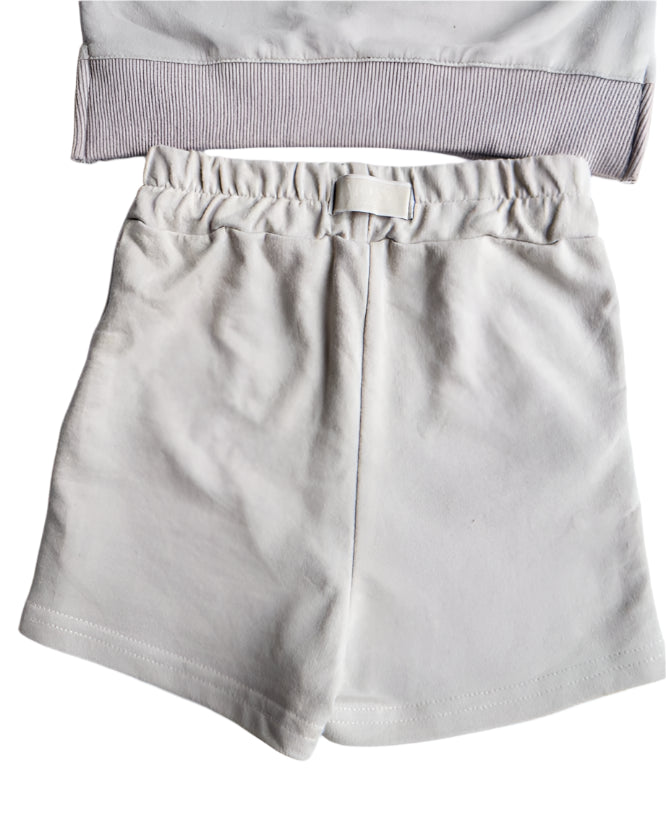 Moss Kids - All Day Tee & Short Set | Moss Grey