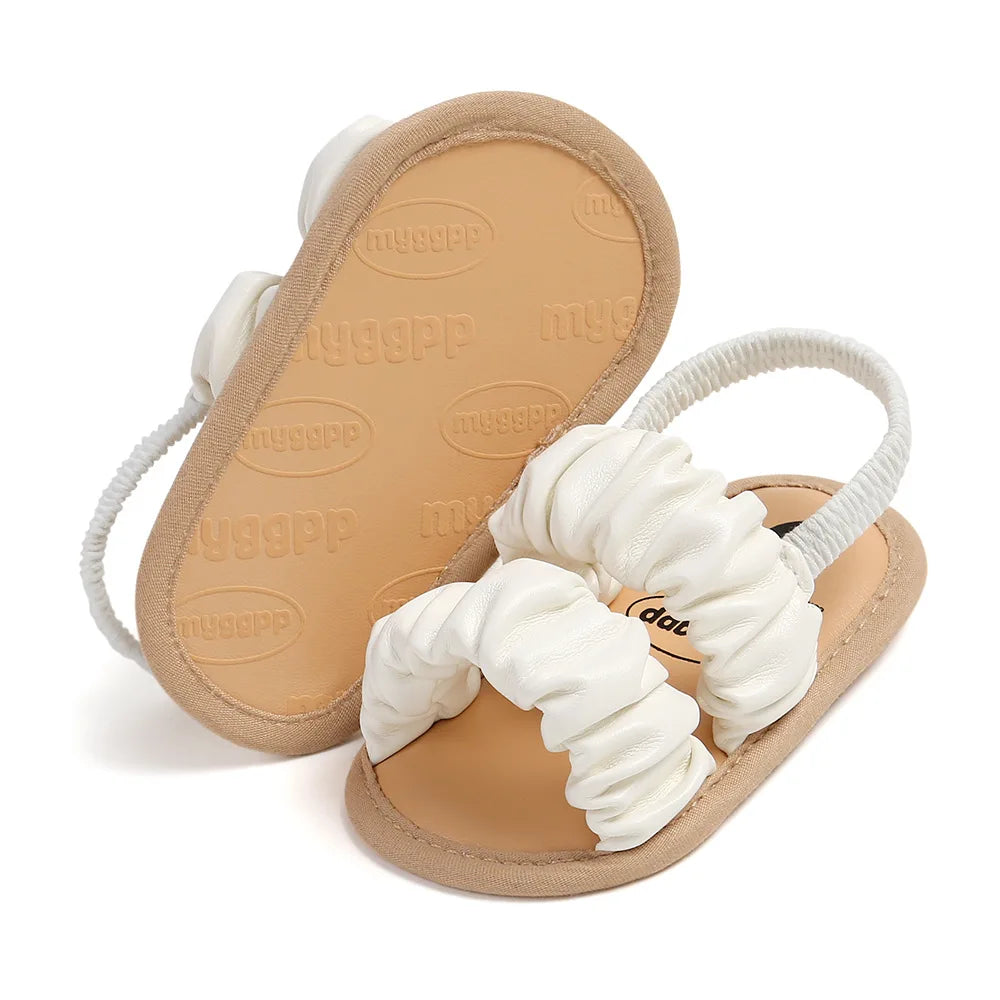 Scrunch Strap Sandals | Various Colours