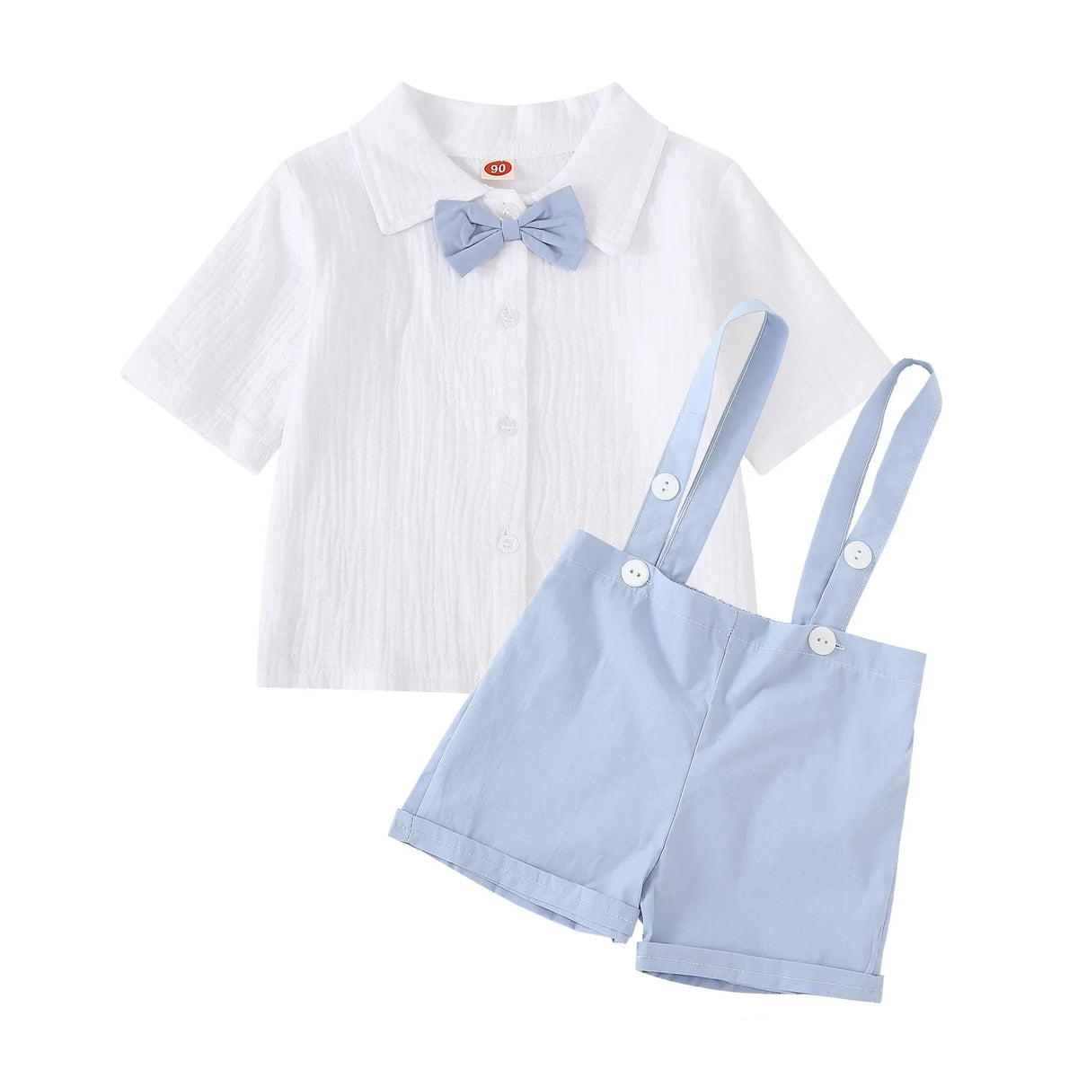 Baby Blue Formal Bowtie Set