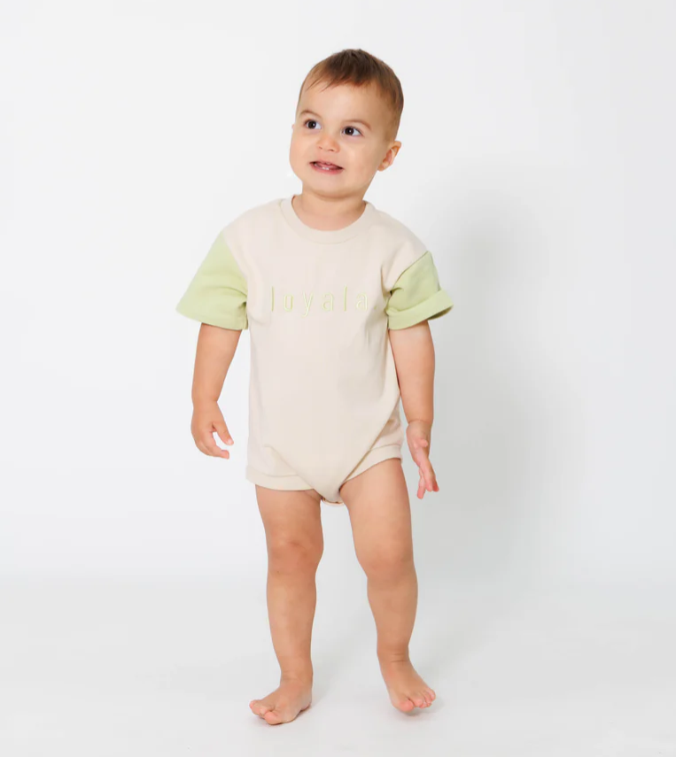 Loyala. - Essentials Romper | Pistachio