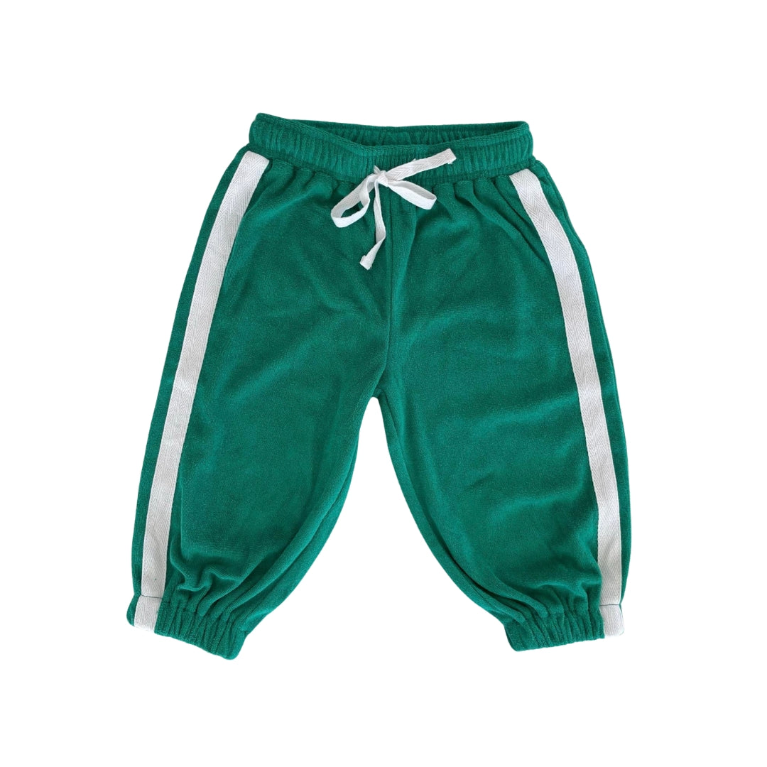 Trio & Co. -  Terry Pant | Sea Green