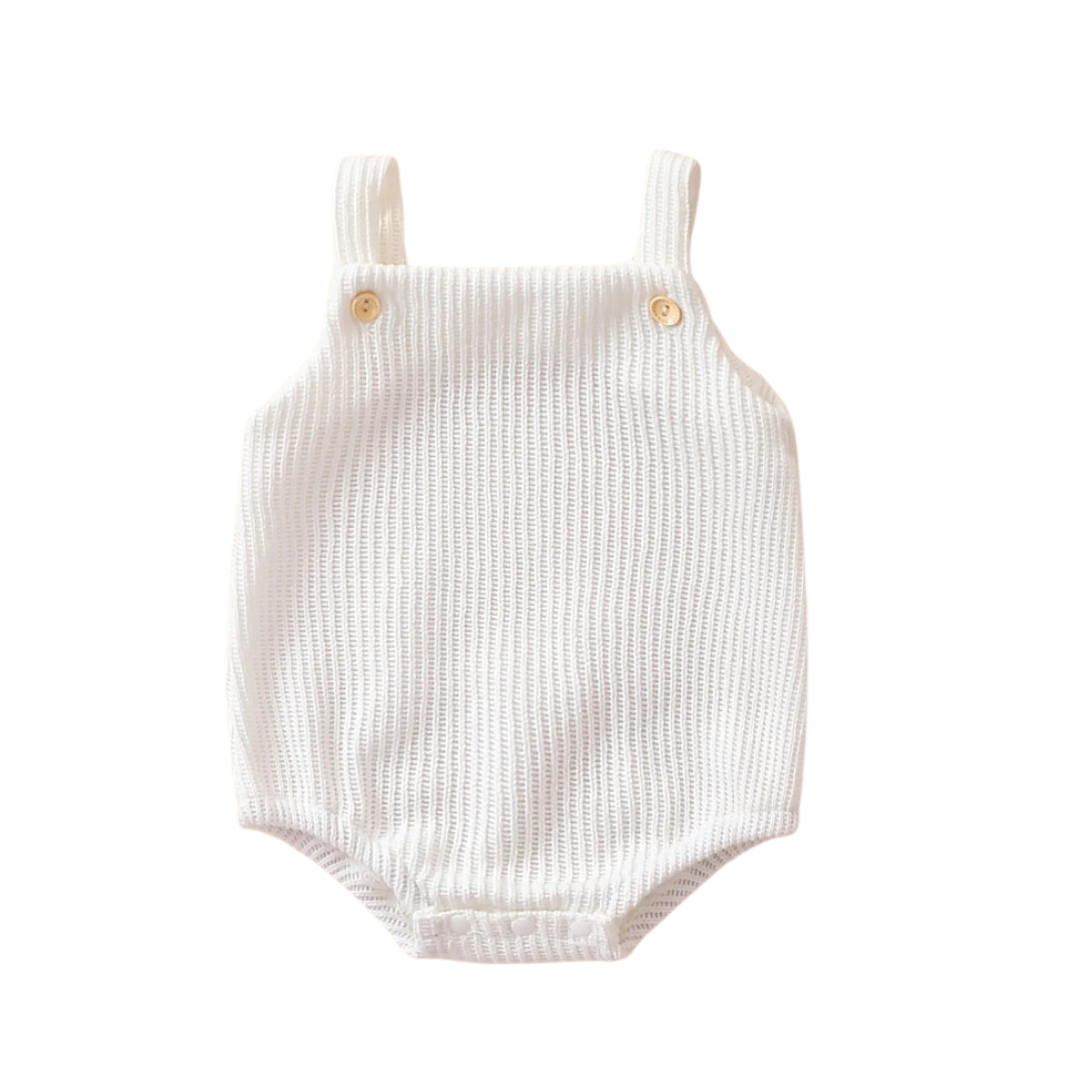 Jax Romper | White