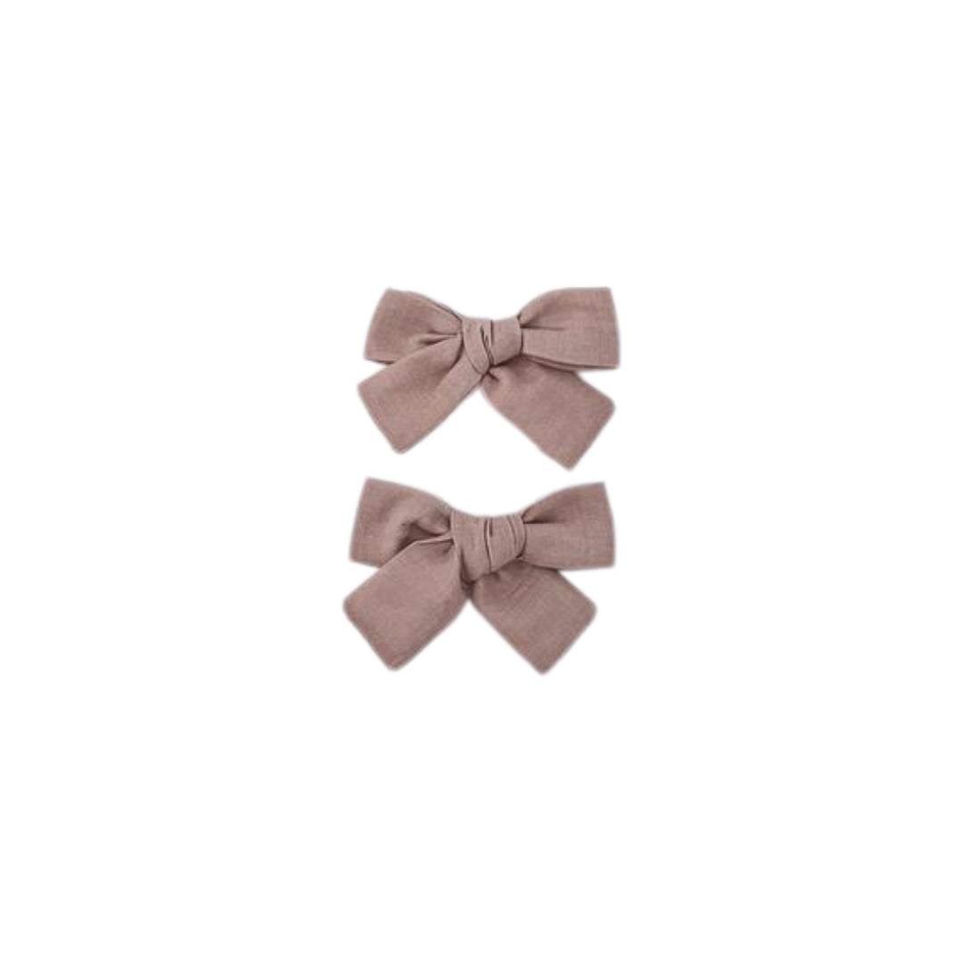 Adorable The Label - Mini Bows | Dark Rose