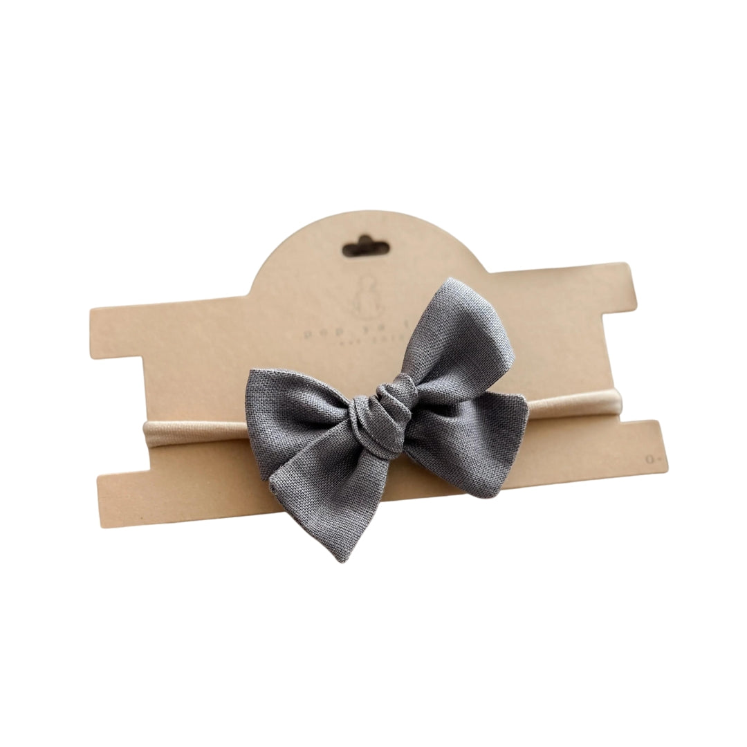 Pop Ya Tot - Baby Bow Headband | Steele