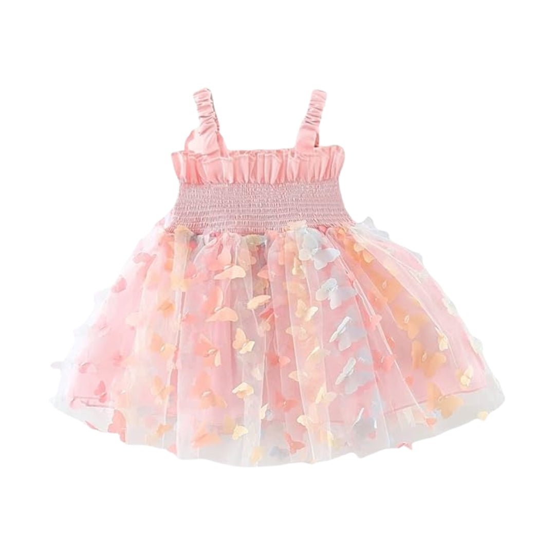 Petticoat Princess - Rainbow Butterfly Dress