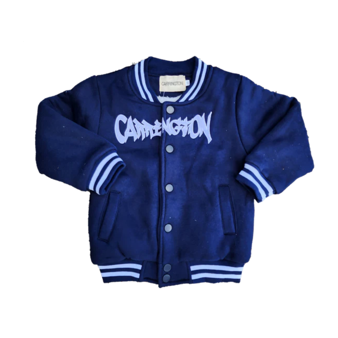 Carrington Kids - Varsity Jacket | Navy