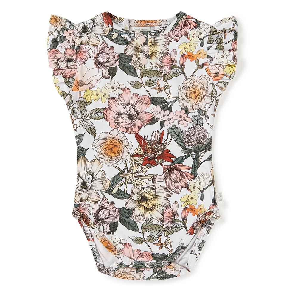 Snuggle Hunny Kids - Australiana Short Sleeve Organic Bodysuit