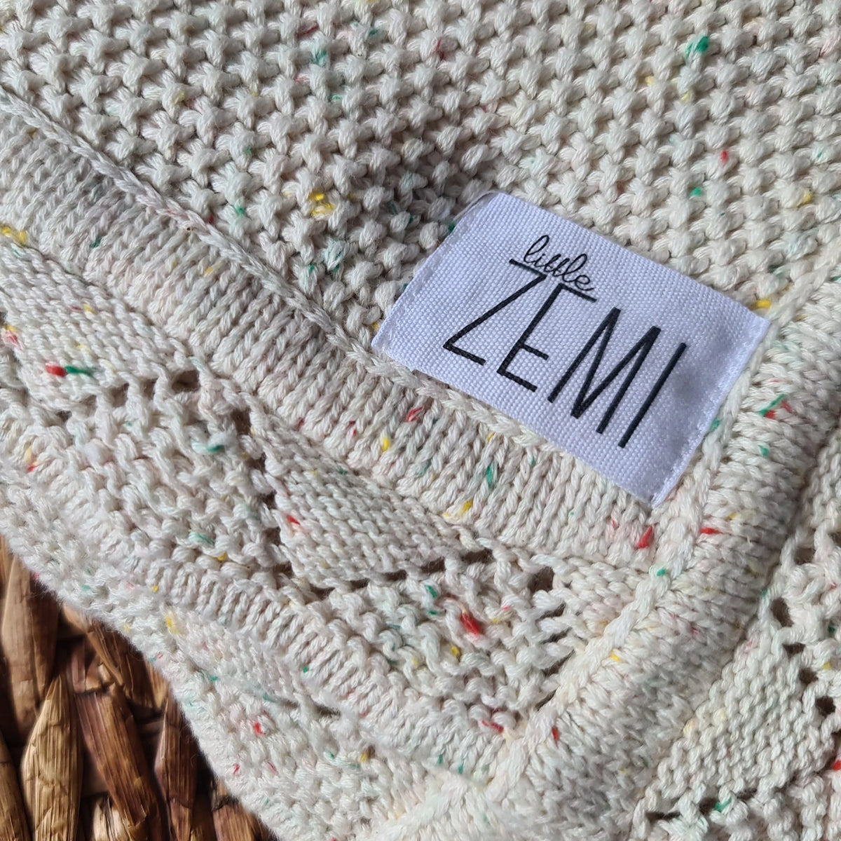 Little Zemi - Personalised Blanket | Oat Sprinkle