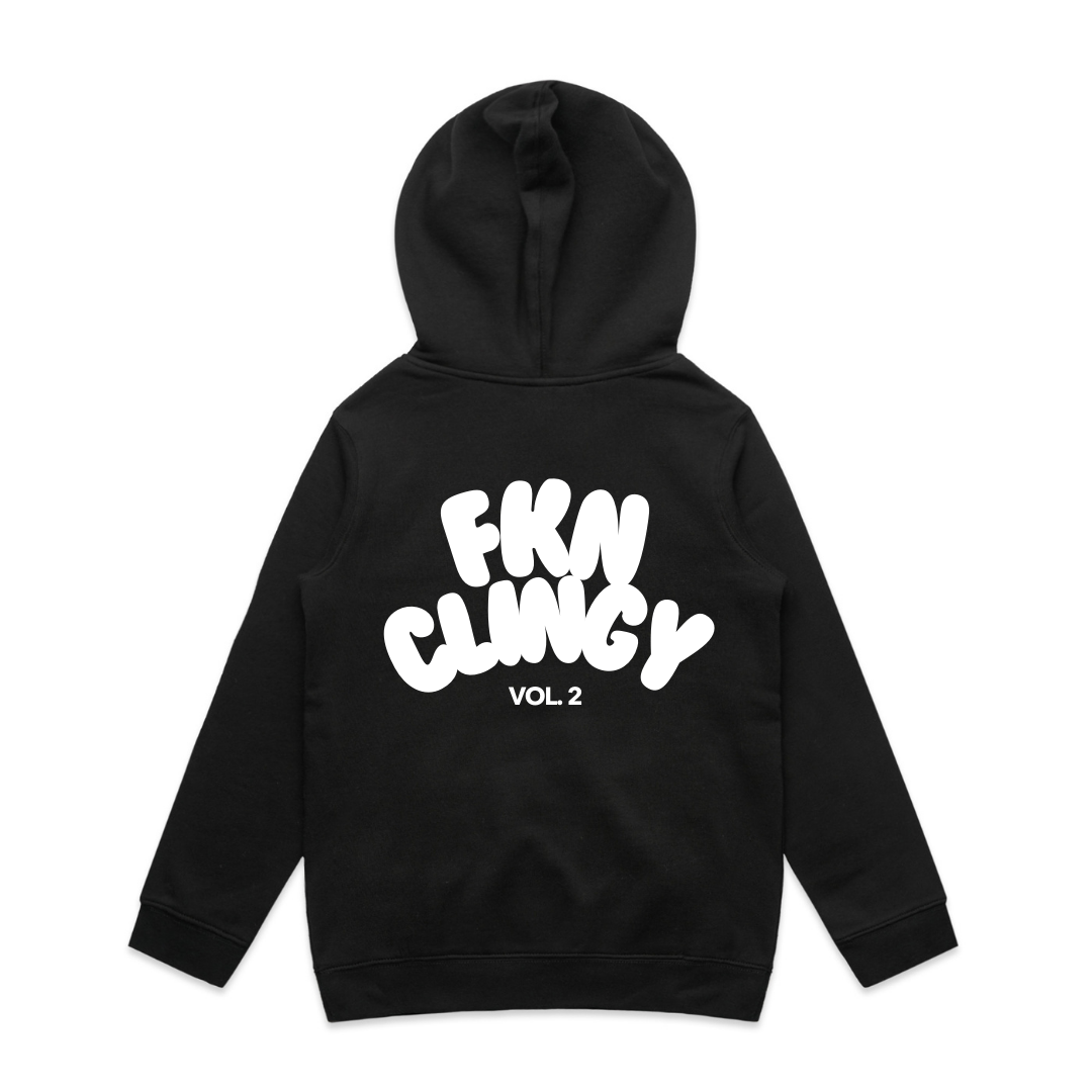 MLW By Design - FKN Clingy Vol. 2 Kids Fleece Hoodie | Various Colours