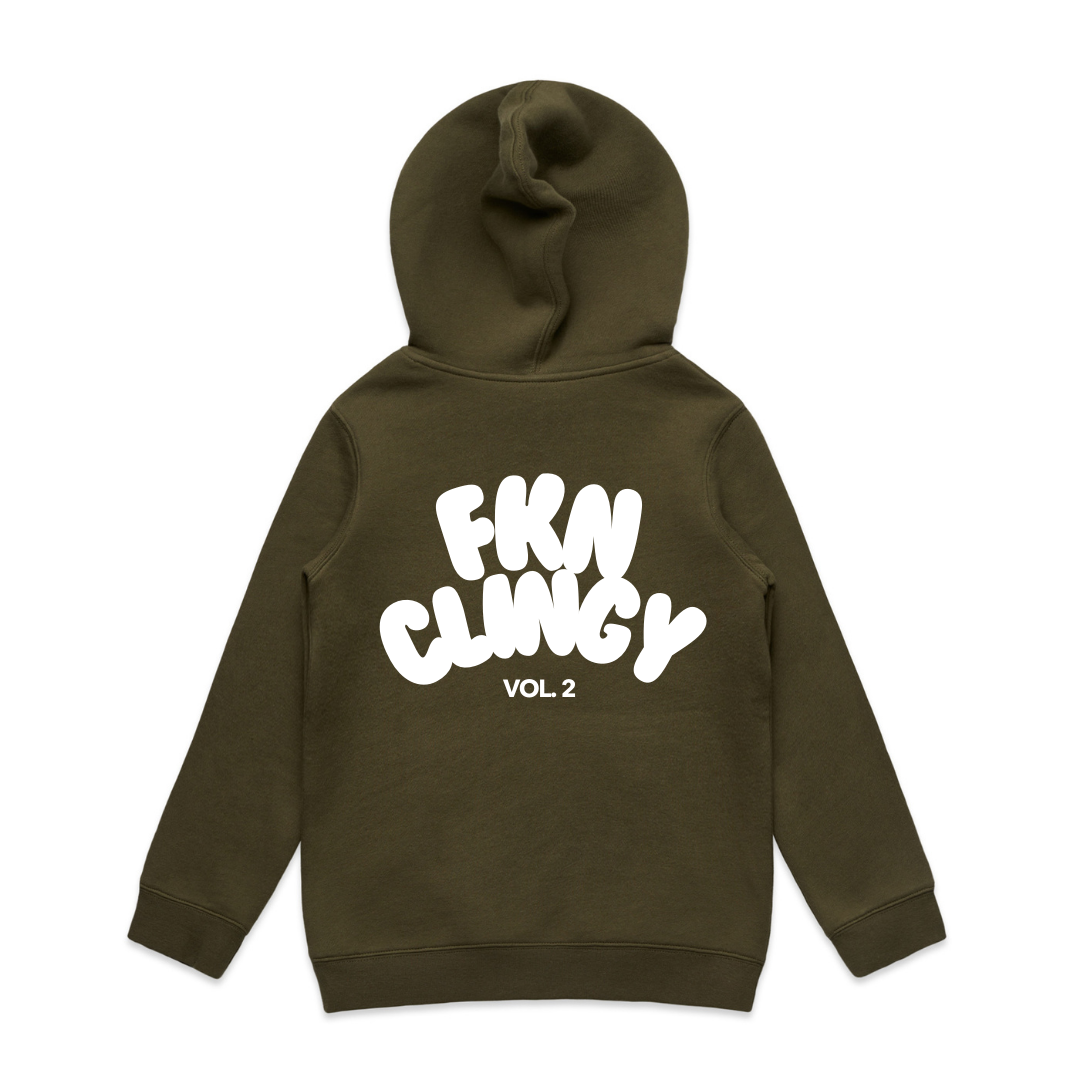 MLW By Design - FKN Clingy Vol. 2 Kids Fleece Hoodie | Various Colours