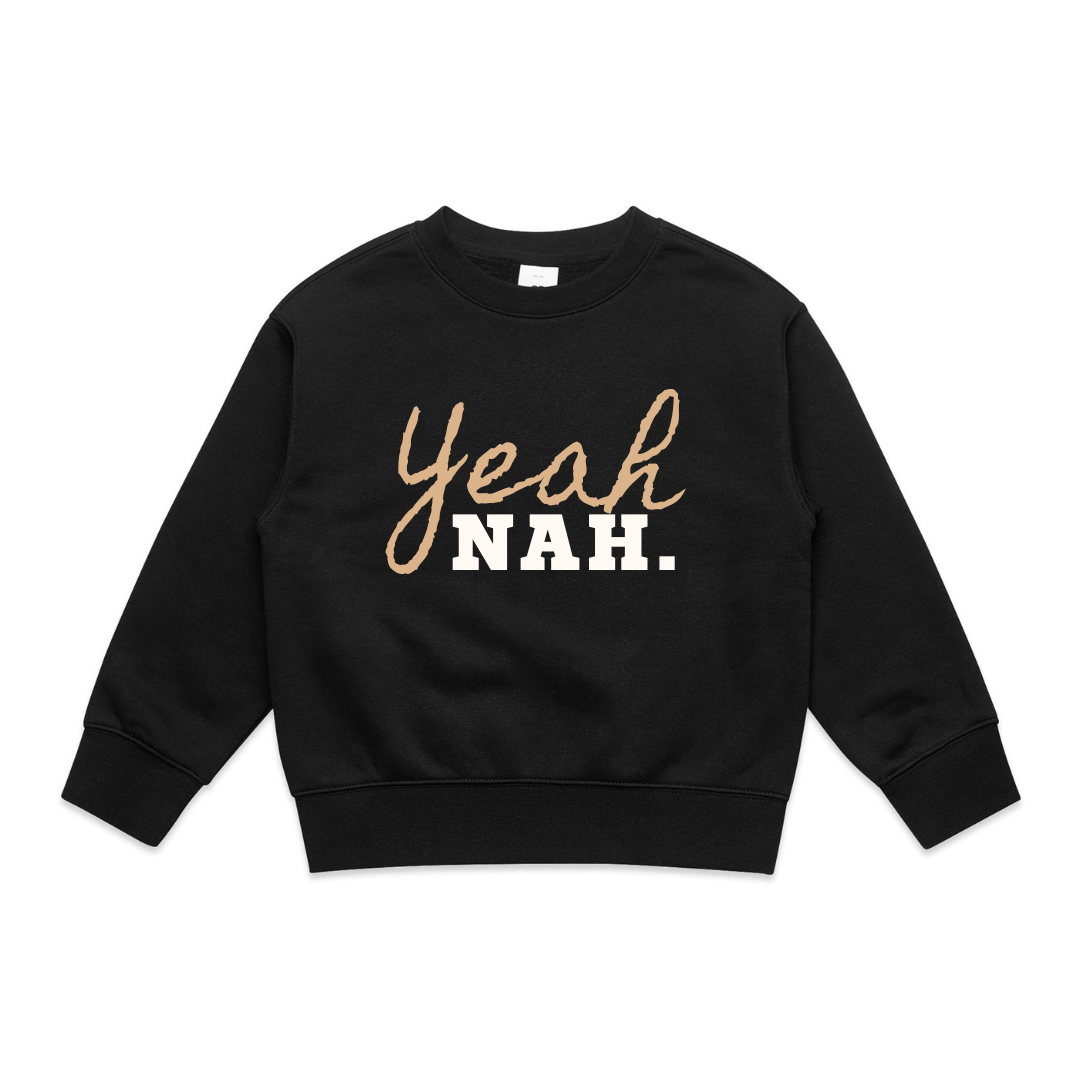 MLW By Design - Yeah Nah Fleece Crew