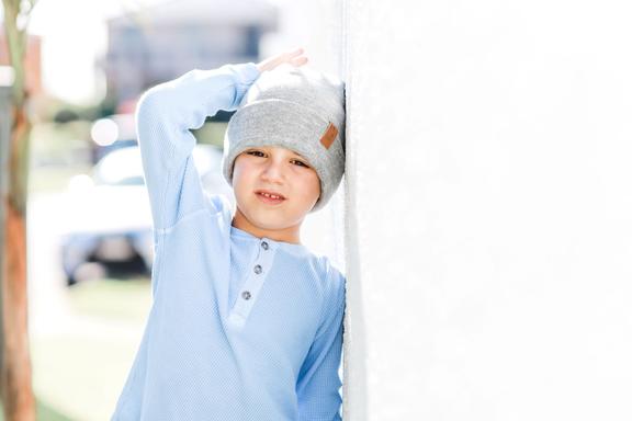 Cubs & Co - PERSONALISED SIGNATURE GREY BEANIE