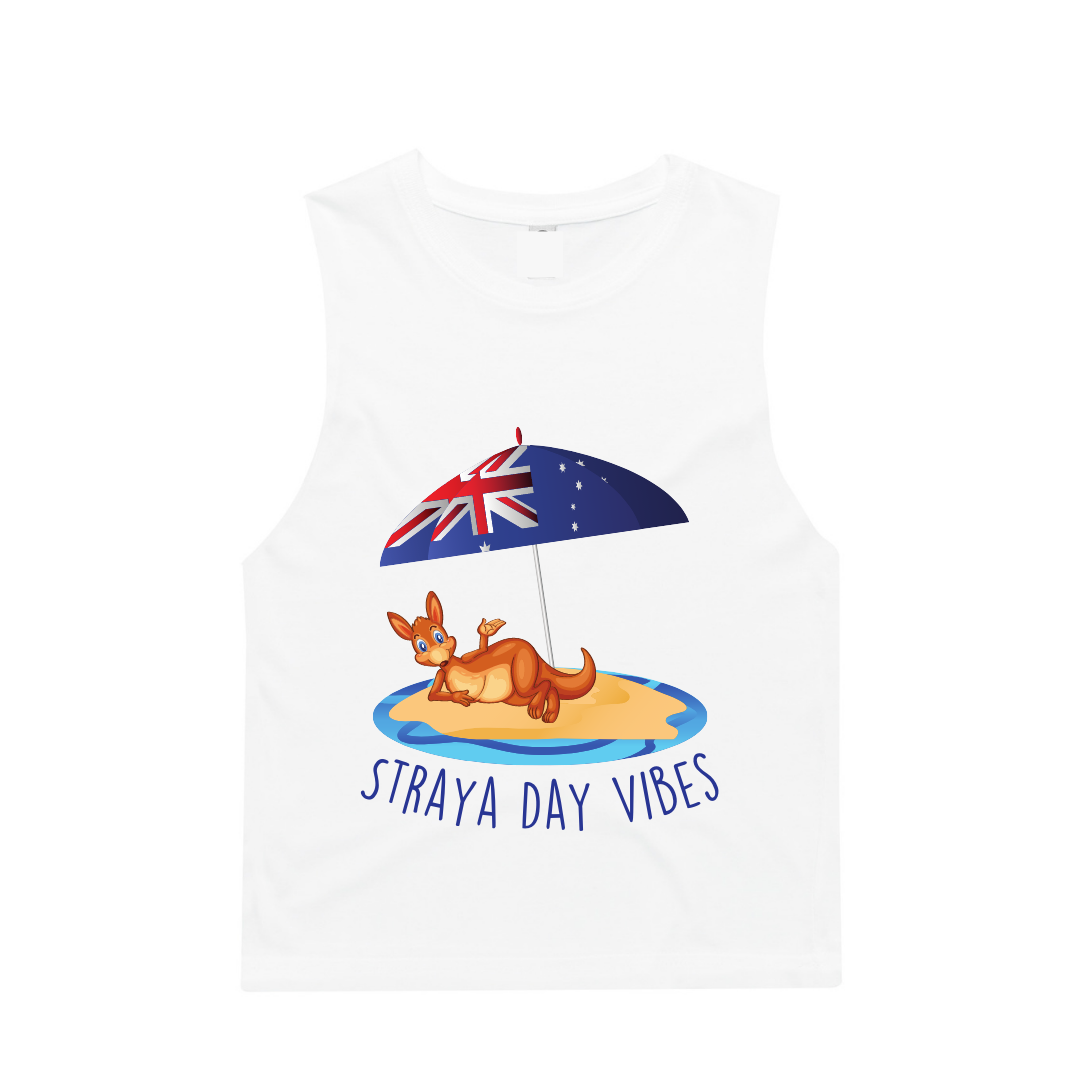 MLW By Design - Straya Day Vibes Tank | White or Black