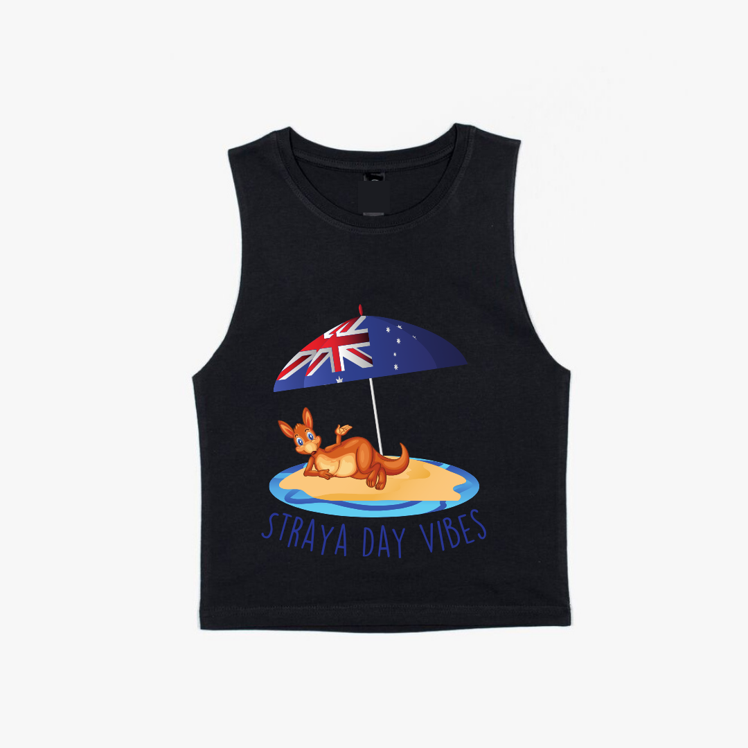 MLW By Design - Straya Day Vibes Tank | White or Black