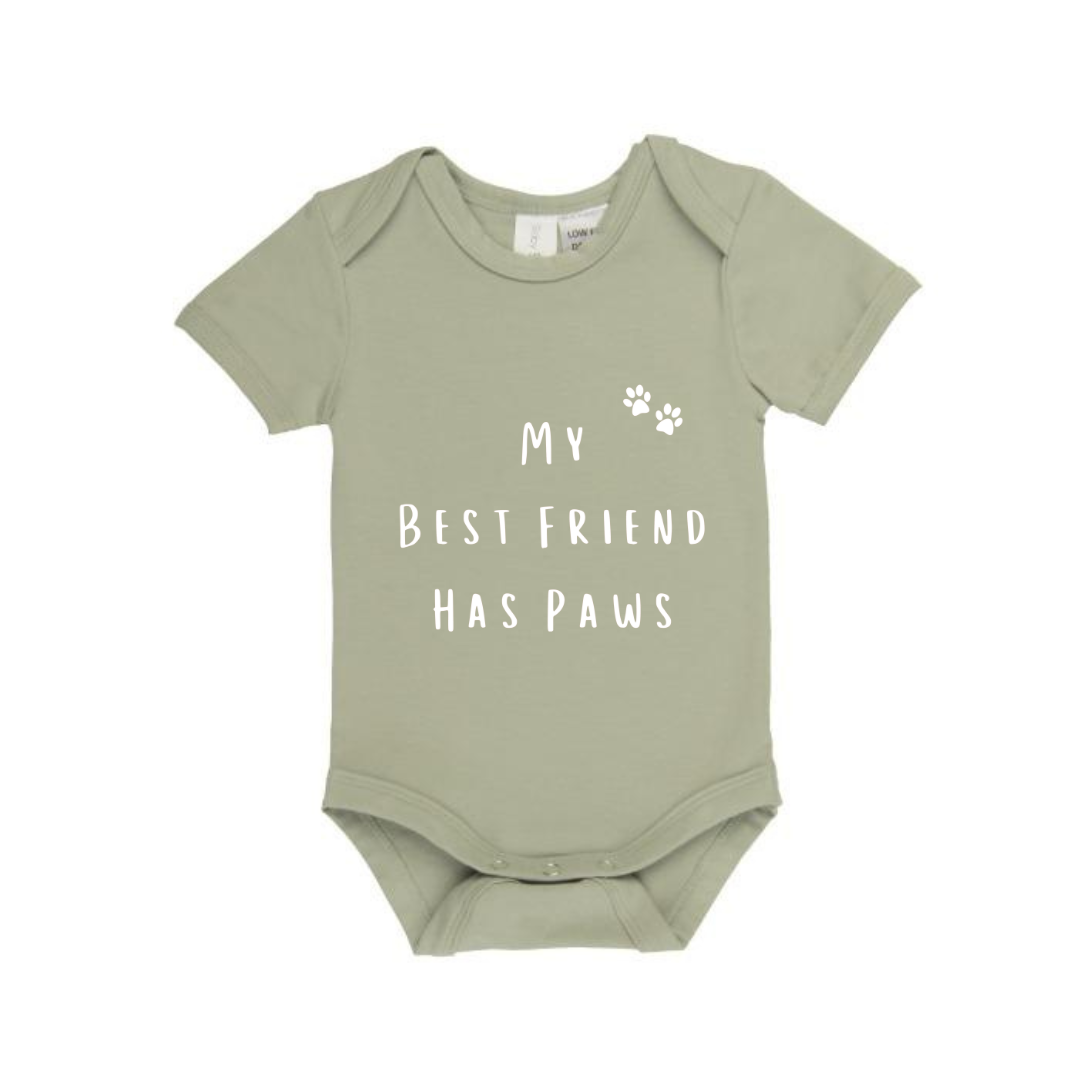 MLW By Design - Best Friend Has Paws Bodysuit | Various Colours