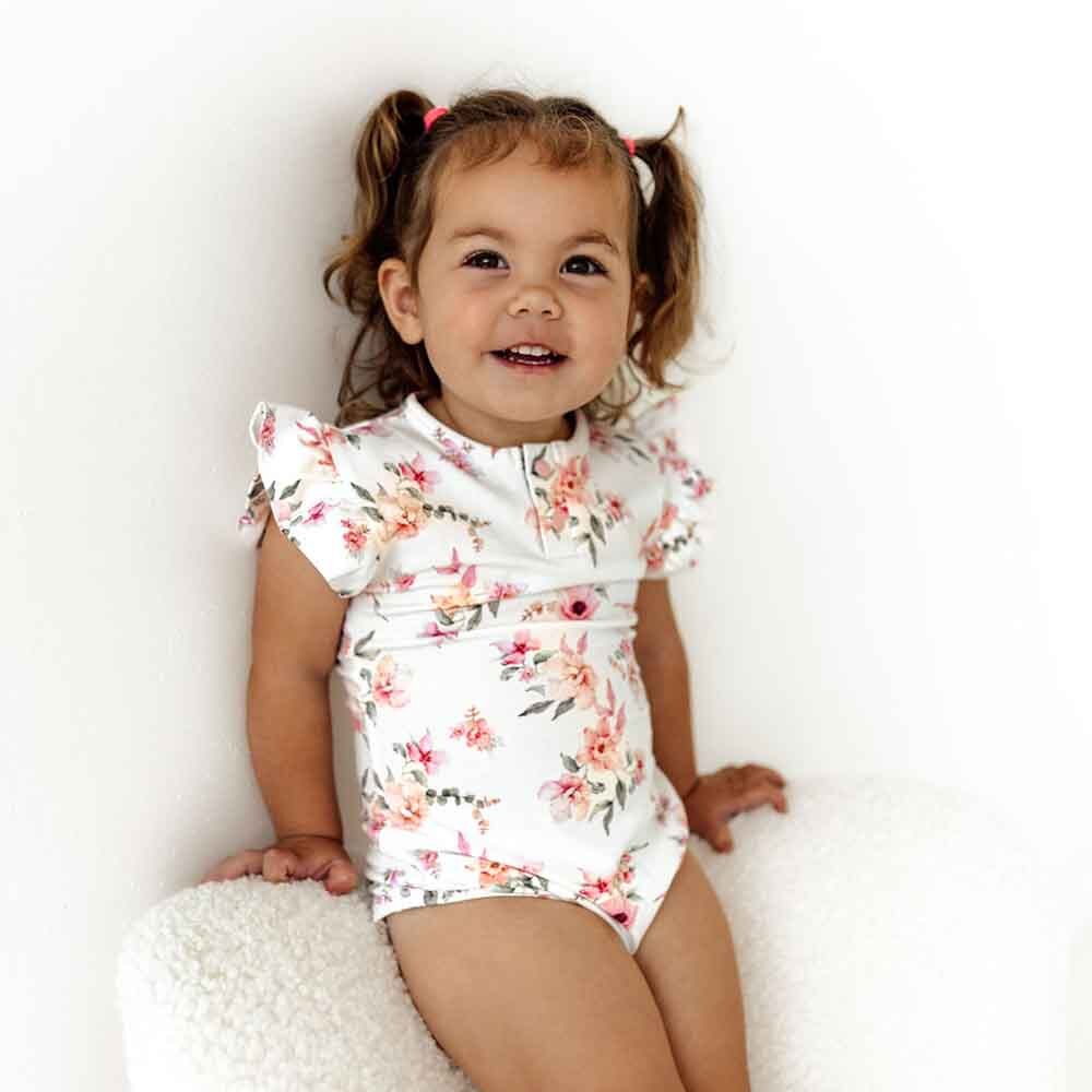 Snuggle Hunny Kids - Camille Short Sleeve Organic Bodysuit