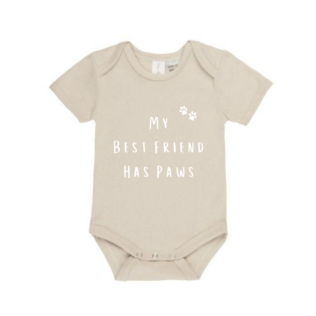 MLW By Design - Best Friend Has Paws Bodysuit | Various Colours