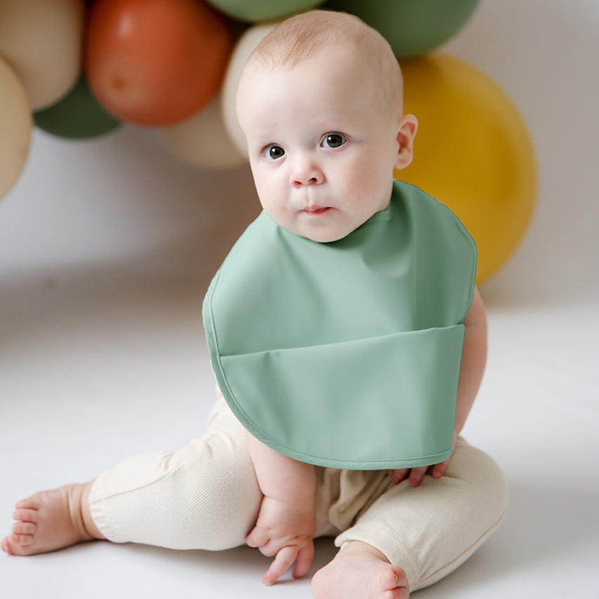 Snuggle Hunny Kids - Sage | Snuggle Waterproof Bib