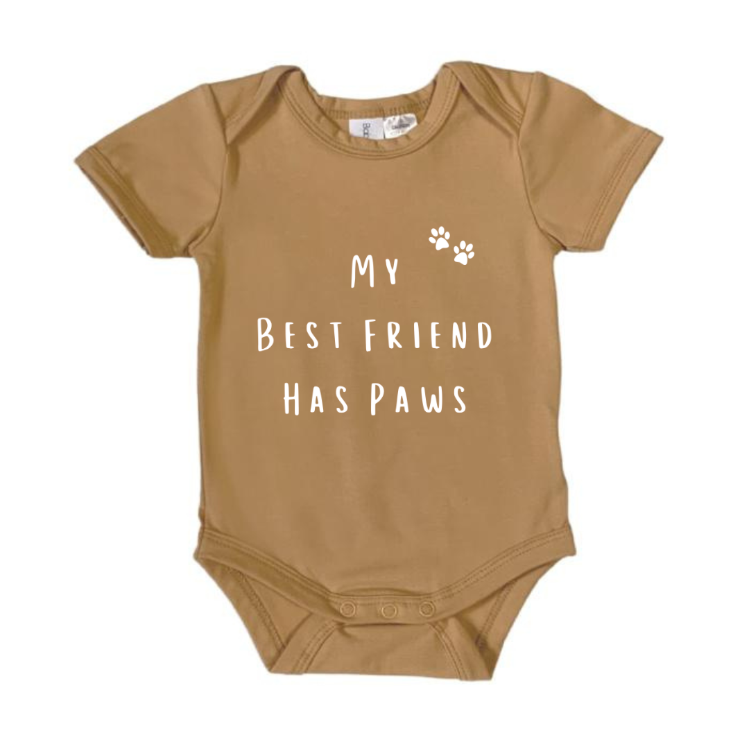 MLW By Design - Best Friend Has Paws Bodysuit | Various Colours