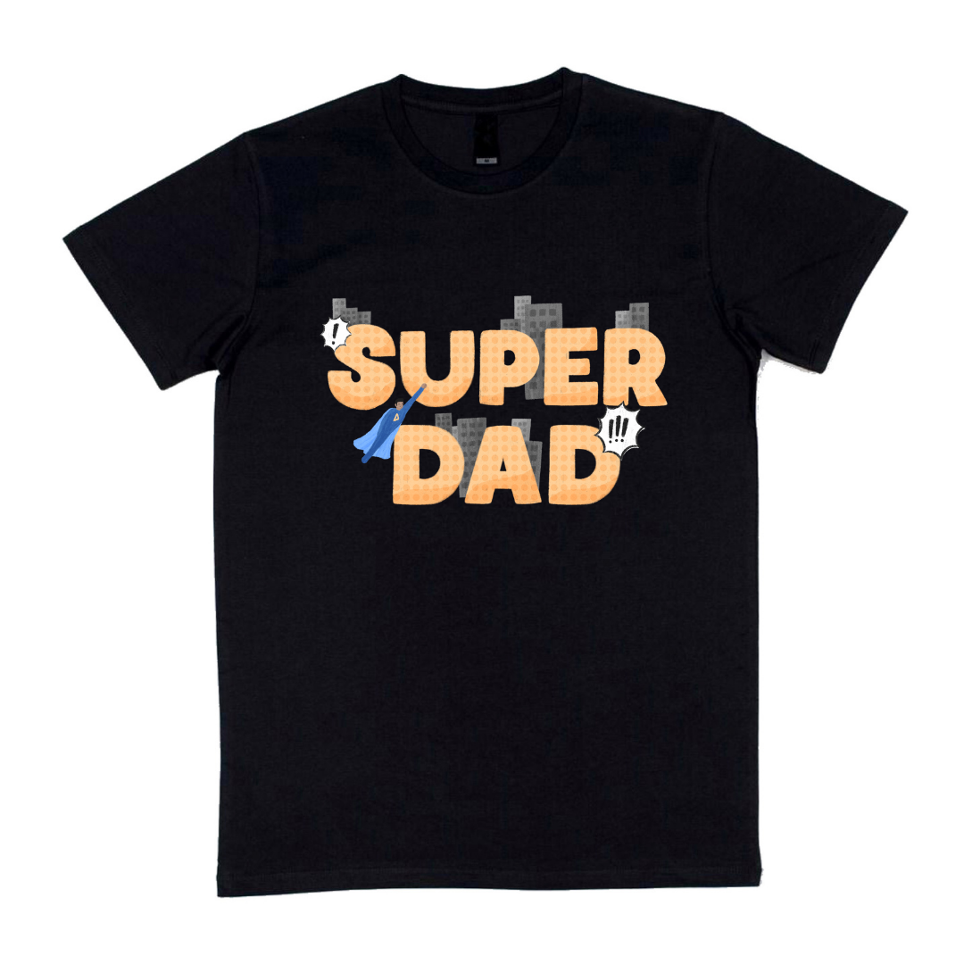 MLW By Design - Super Dad Men's Tee | White or Black