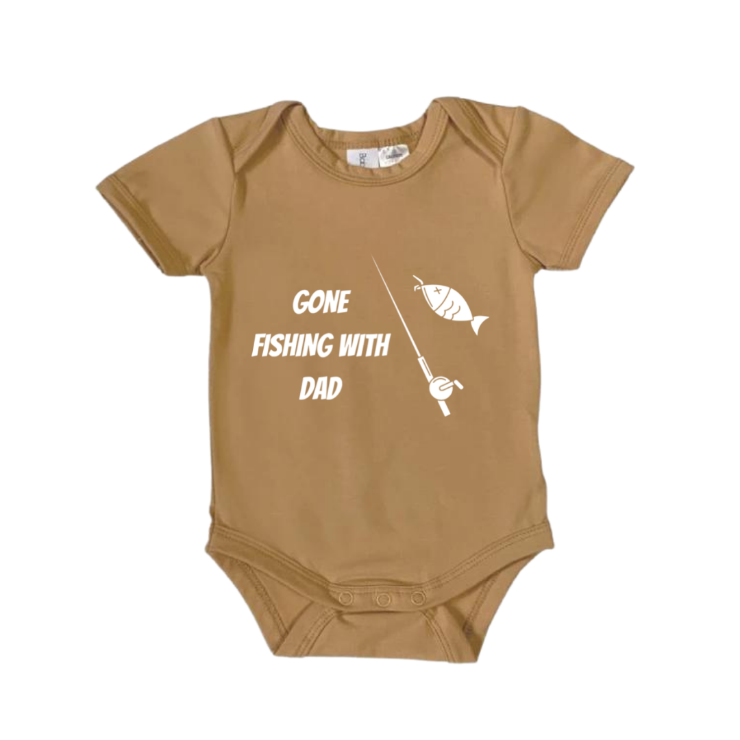 MLW By Design - Gone Fishing with Dad Bodysuit | Various Colours