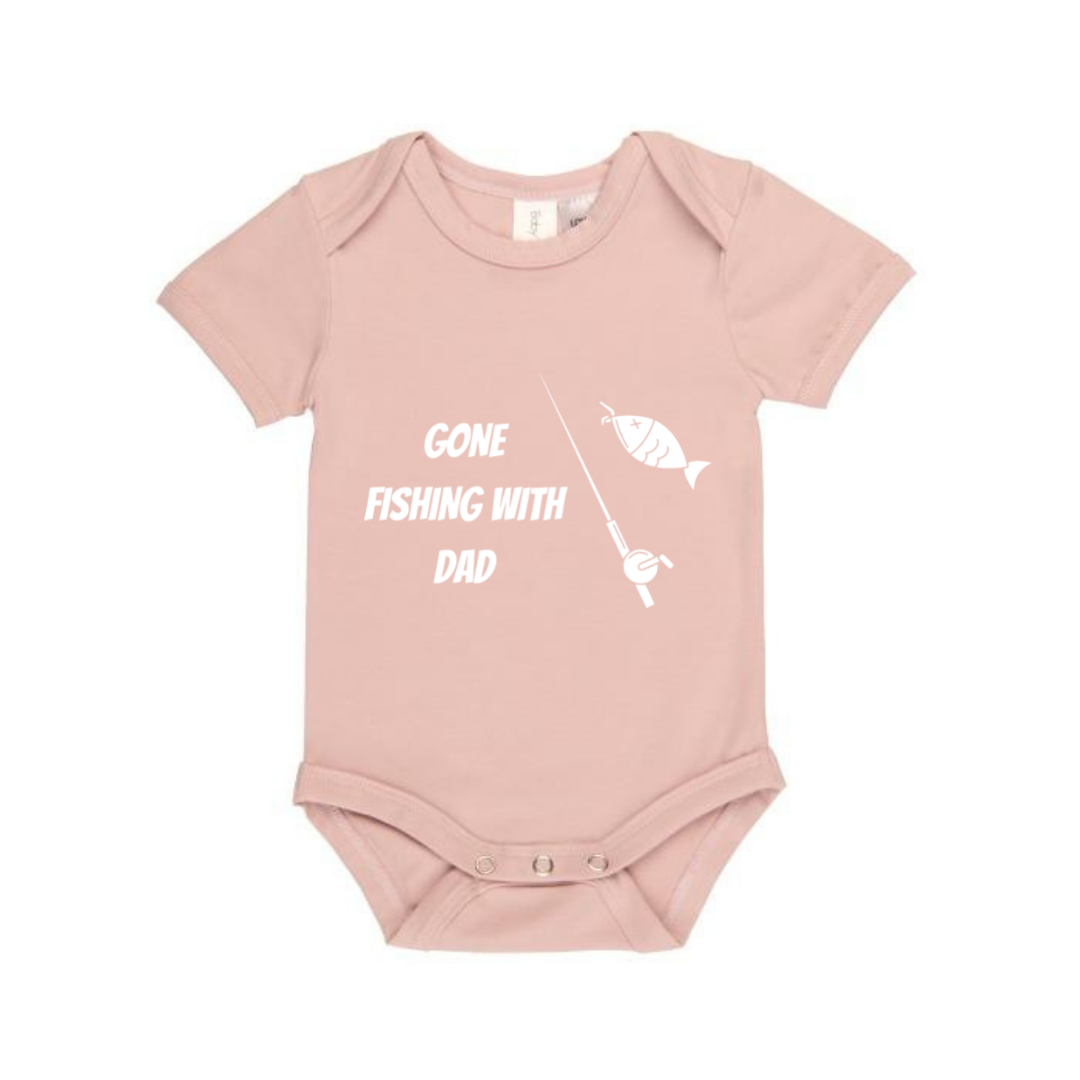 MLW By Design - Gone Fishing with Dad Bodysuit | Various Colours