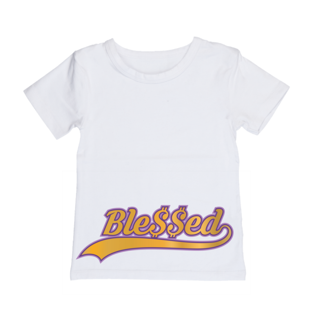 MLW By Design - Ble$$ed Tee | Black or White