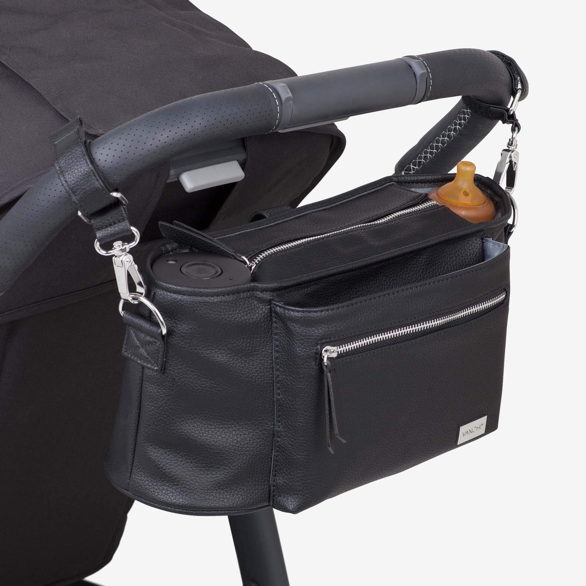 VANCHI - Pram Caddy - Black