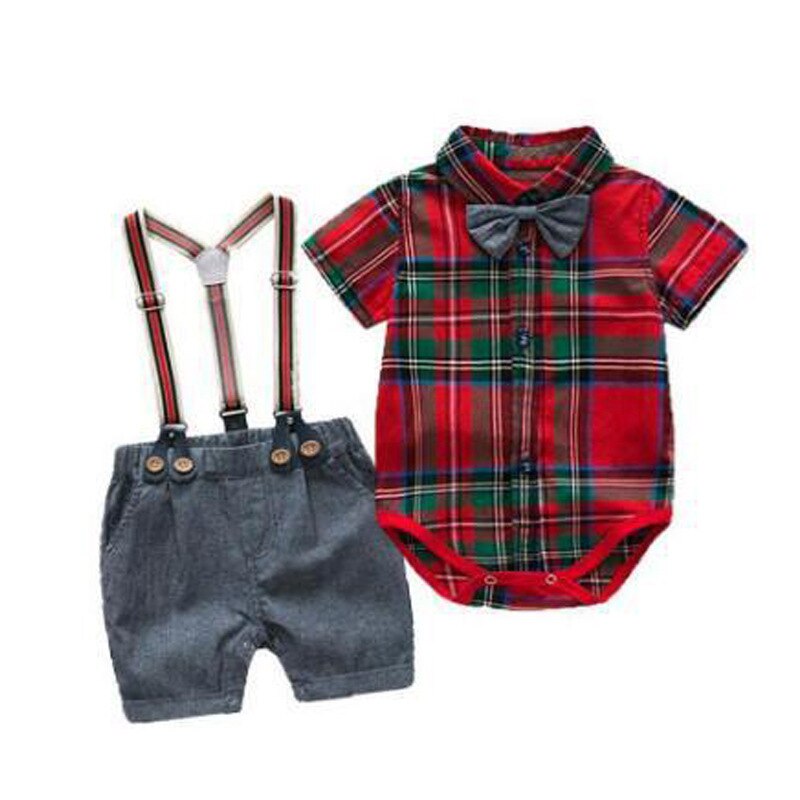 Red Suspenders Set