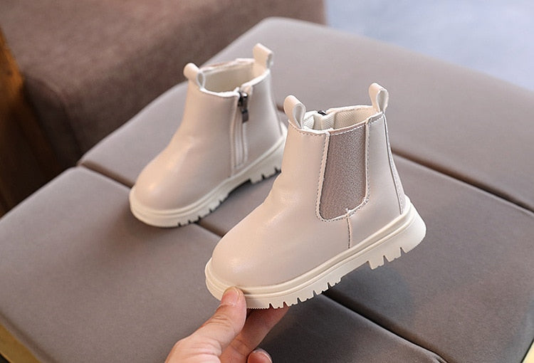 Slip On Worker Boots | Sand