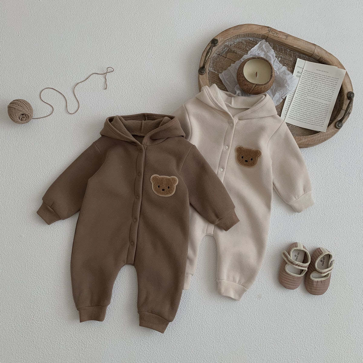 Teddy Onesie | Brown