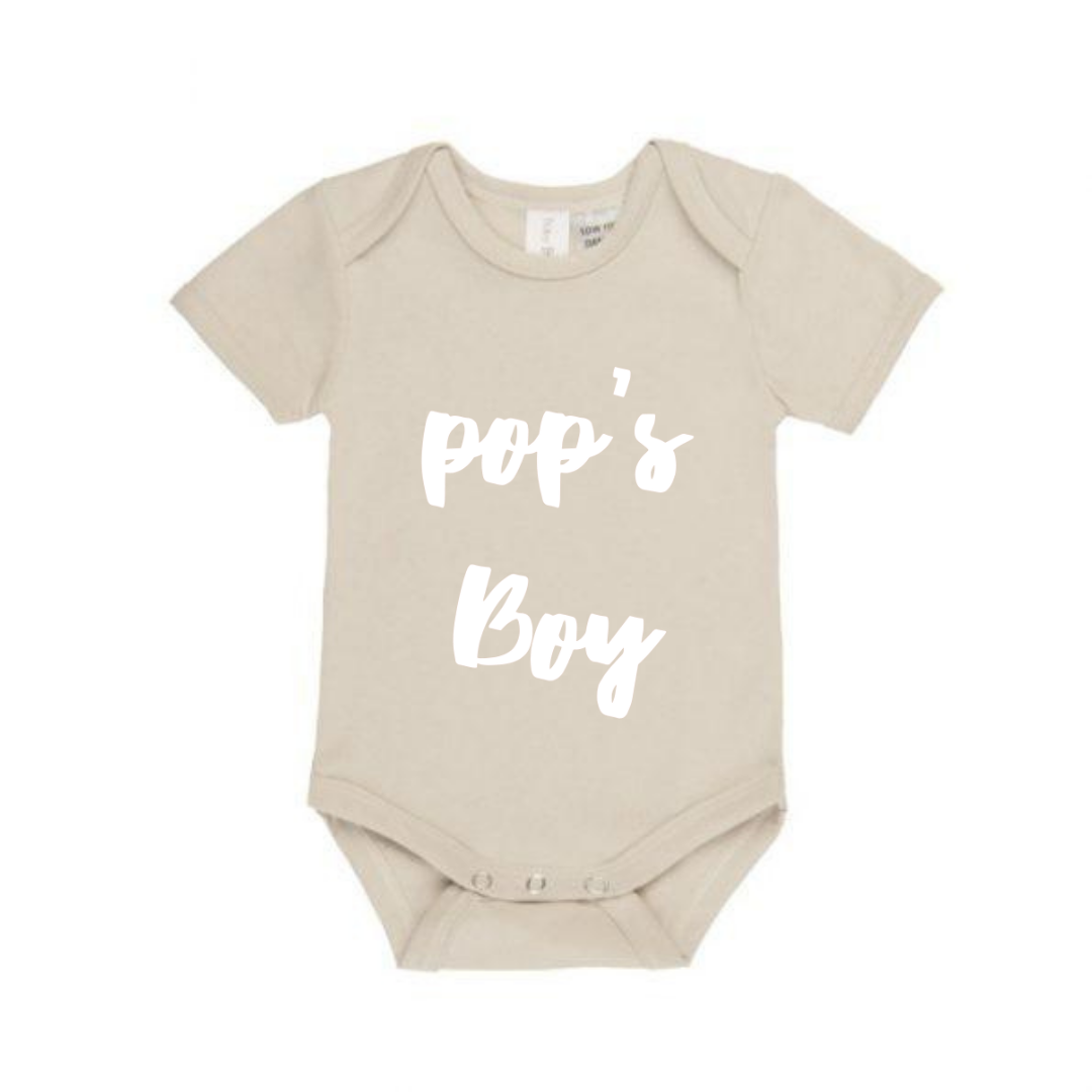 MLW By Design - Pop's Boy Bodysuit | Various Colours