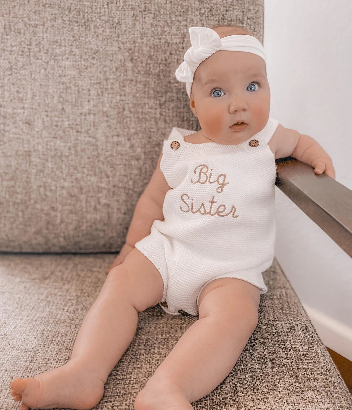 Little Zemi - Personalised Romper White