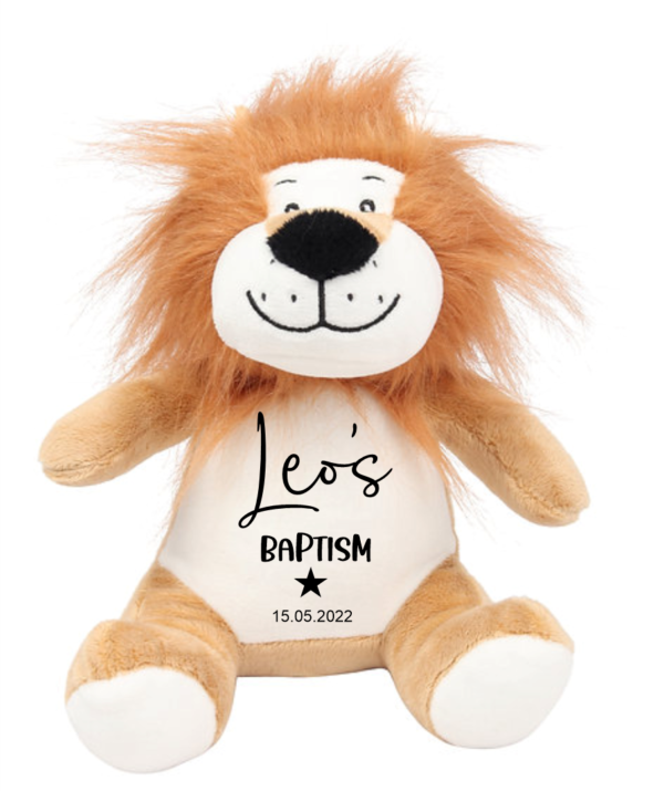 Timber Tinkers - Personalised Lion Plush - Star