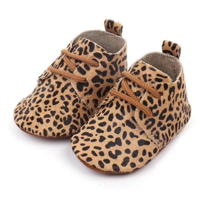 Leopard print hotsell baby boots